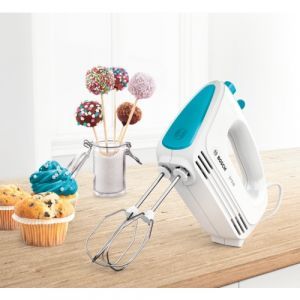 BATTEUR BOSCH 375W BLANC TURQUOISE